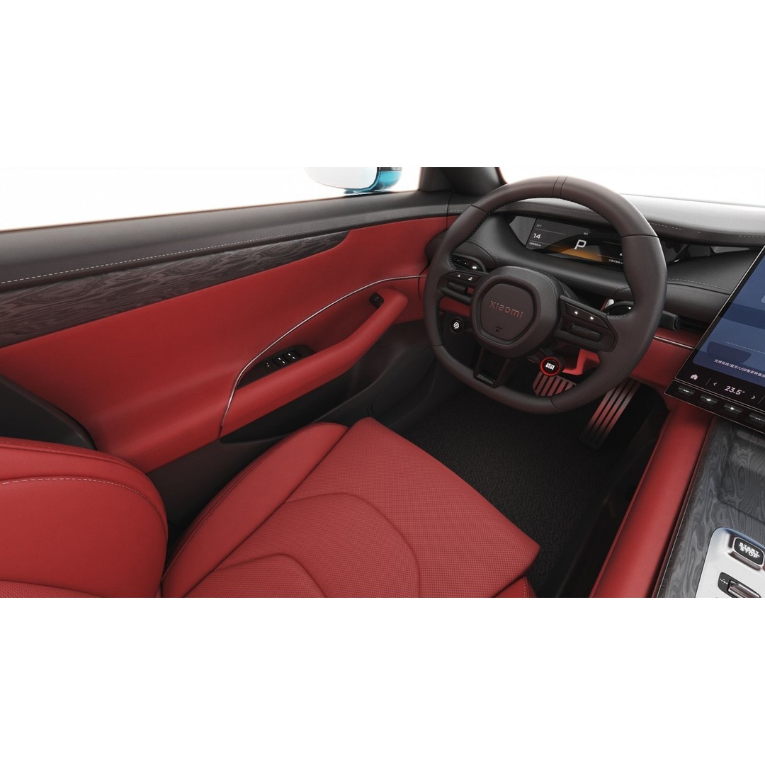 Xiaomi SU7 2024 3D Model – Detailed Sedan with Interior, FBX & OBJ - View 21