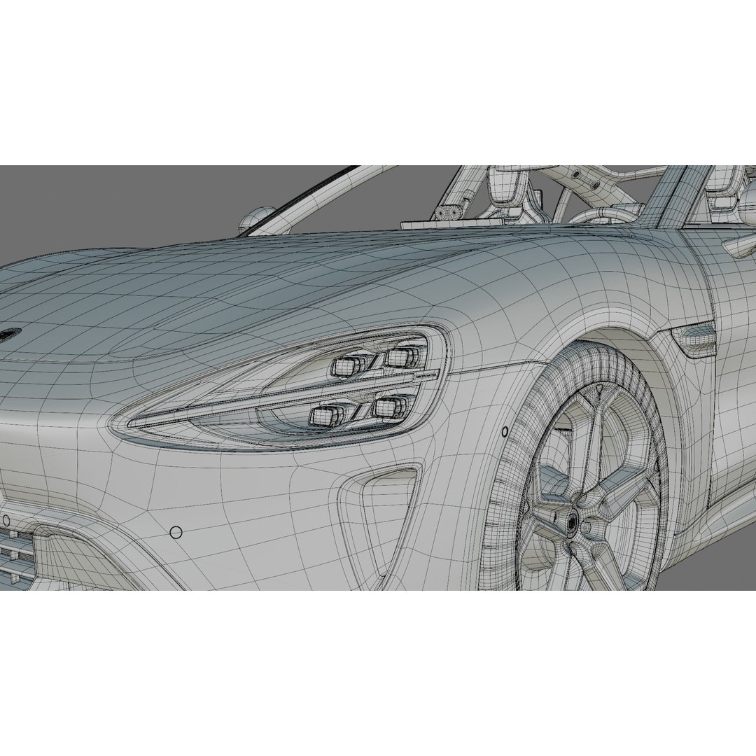 Xiaomi SU7 2024 3D Model – Detailed Sedan with Interior, FBX & OBJ - View 31