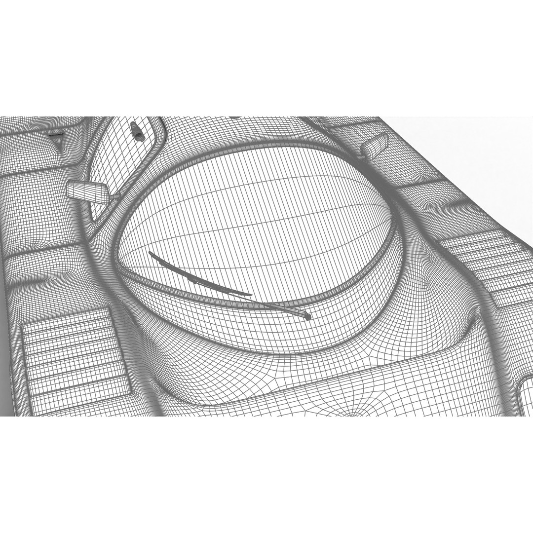 Mercedes Benz C9 GT 1987 3D Model – High Poly Racing Car, FBX - View 36