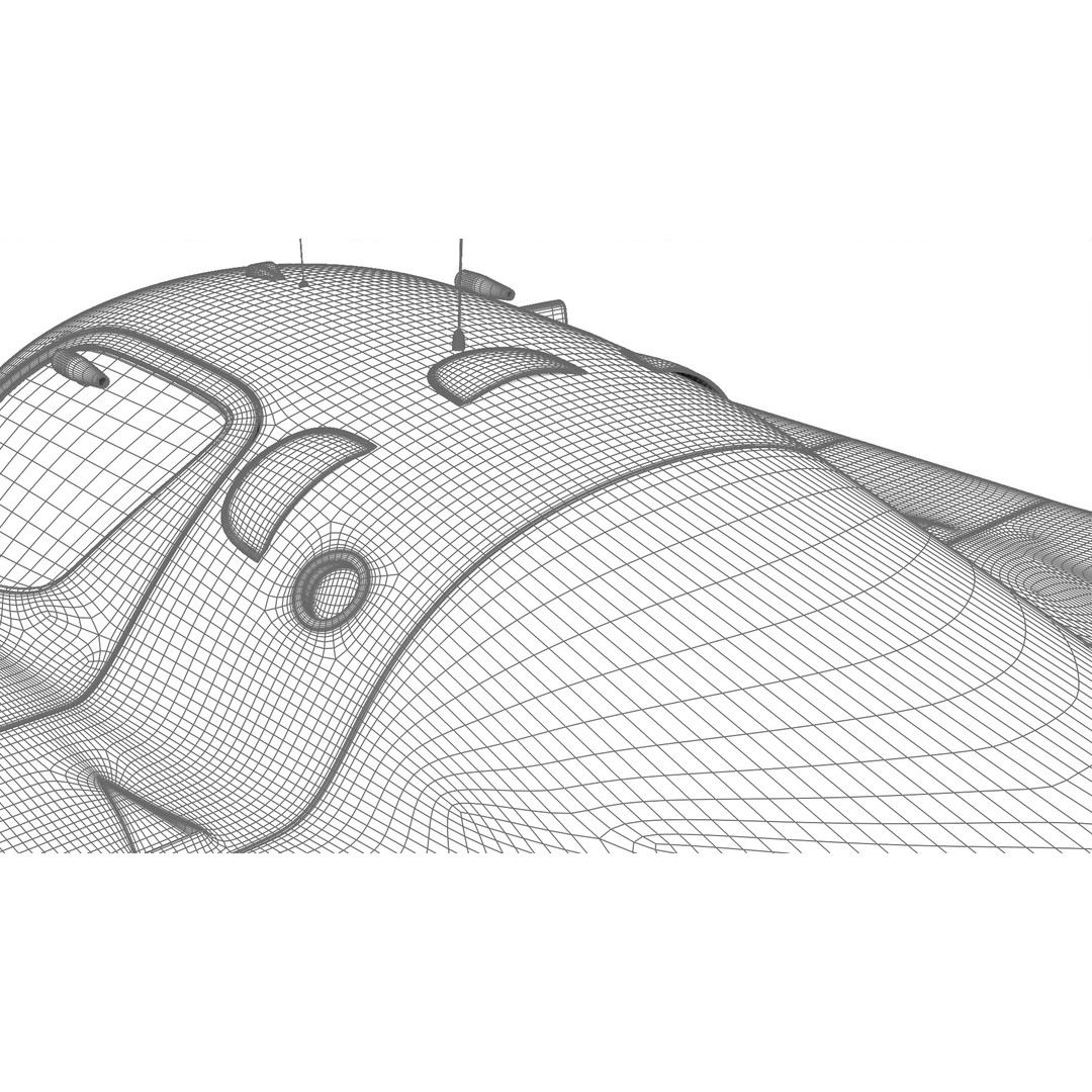 Mercedes Benz C9 GT 1987 3D Model – High Poly Racing Car, FBX - View 38