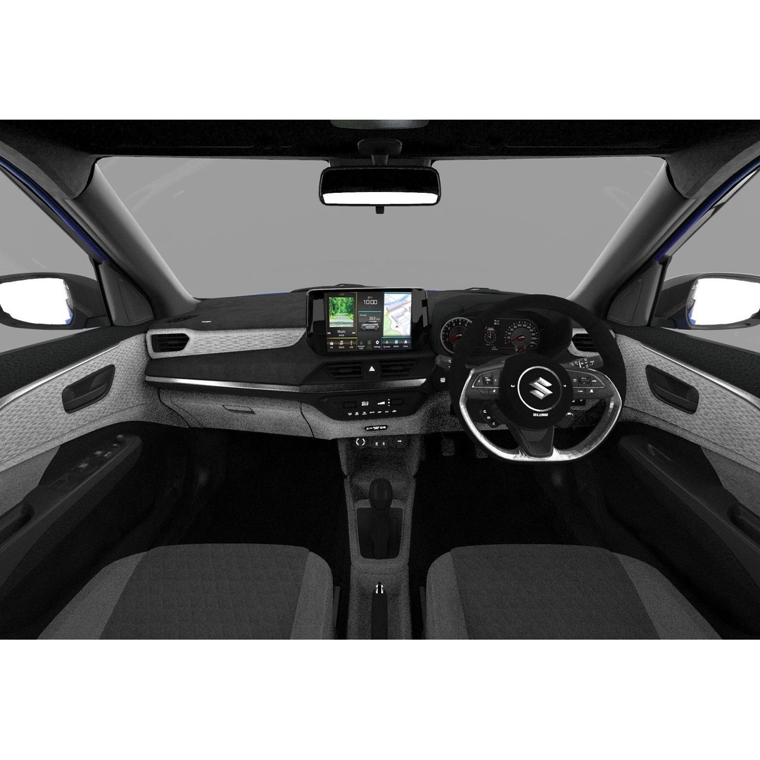 Suzuki Swift JP-SPEC 2024 3D Model – High Poly Interior, FBX, OBJ - View 21