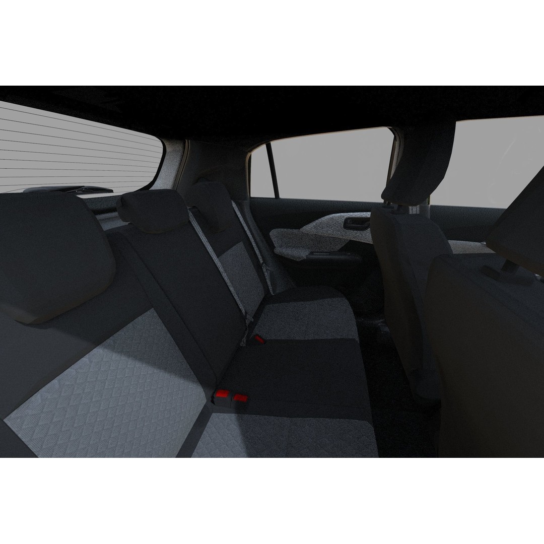 Suzuki Swift JP-SPEC 2024 3D Model – High Poly Interior, FBX, OBJ - View 26