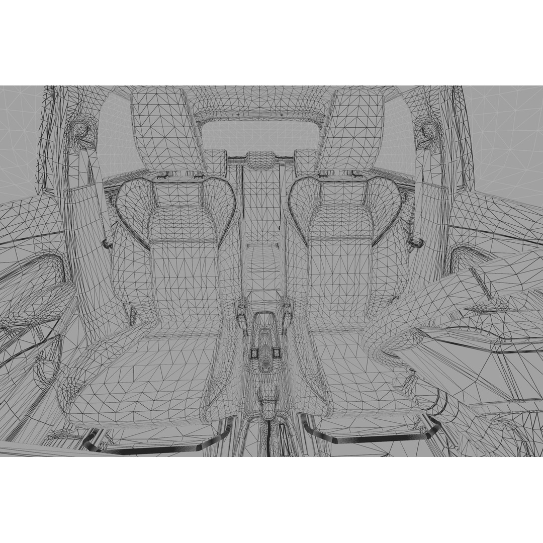 Suzuki Swift JP-SPEC 2024 3D Model – High Poly Interior, FBX, OBJ - View 48