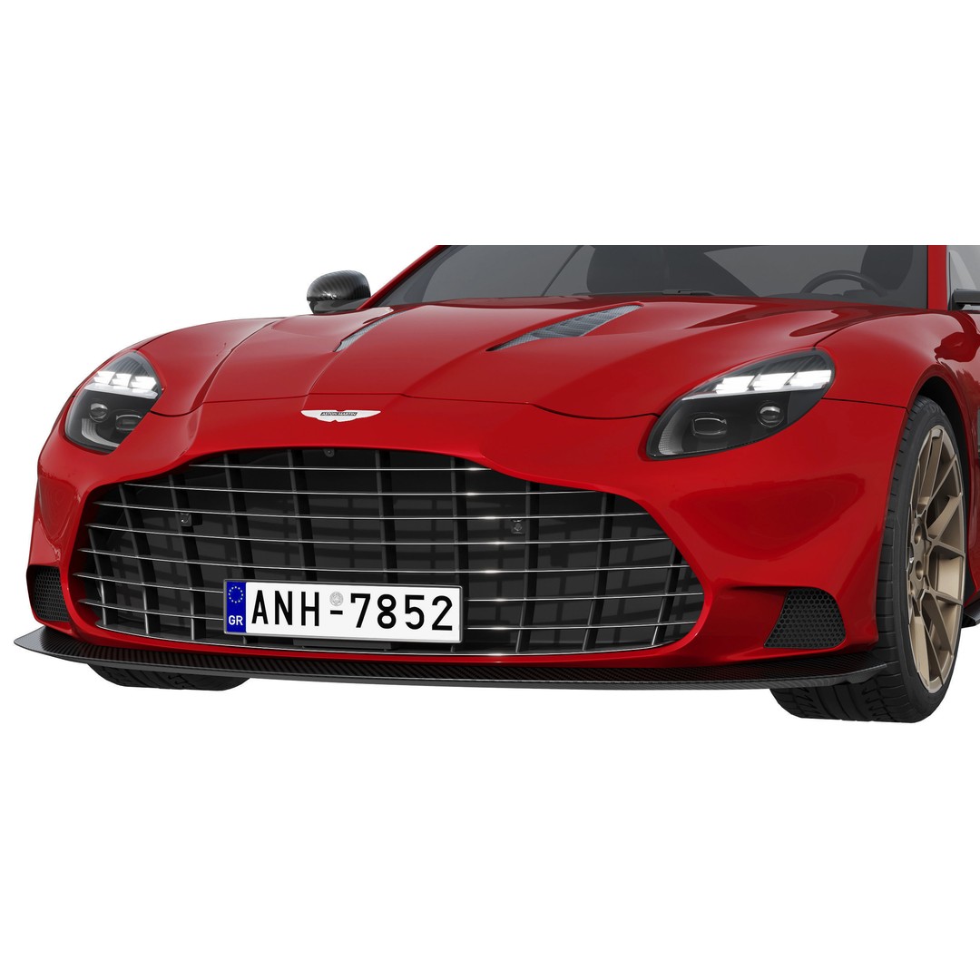 Aston Martin Vanquish 2025 3D Model – High Poly PBR Car Asset, FBX - View 11