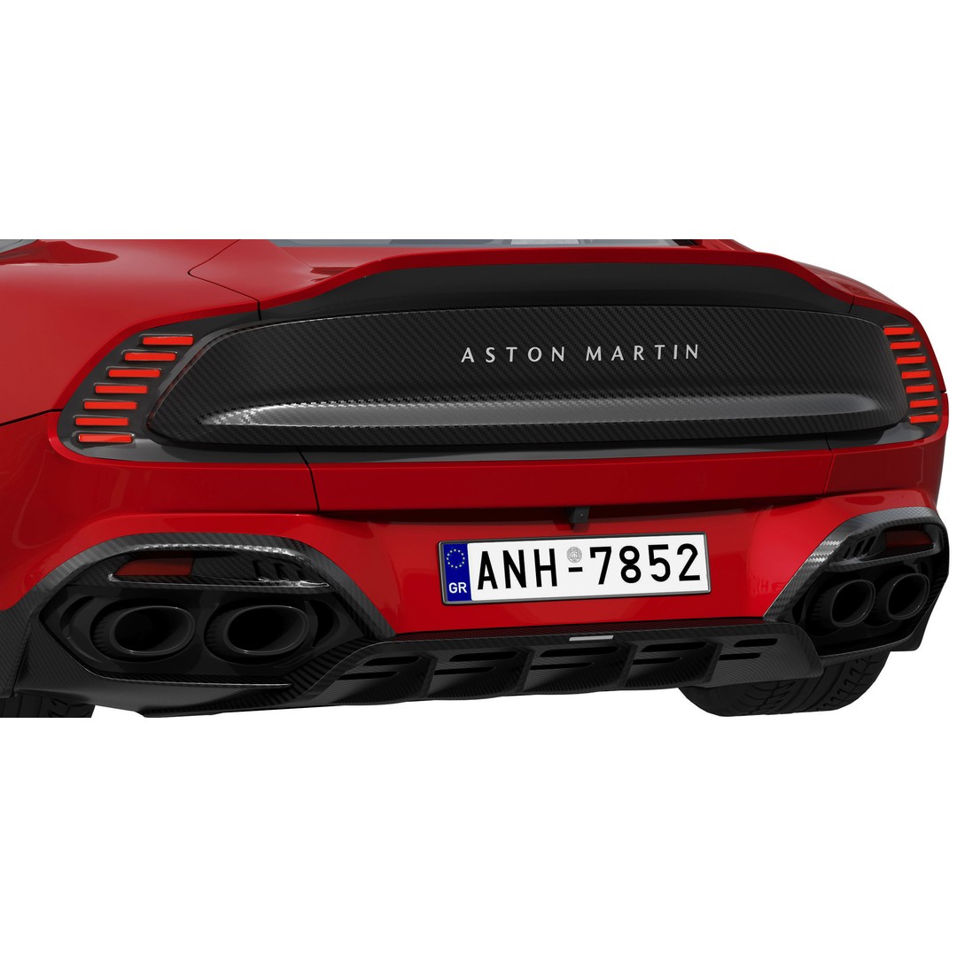 Aston Martin Vanquish 2025 3D Model – High Poly PBR Car Asset, FBX - View 13