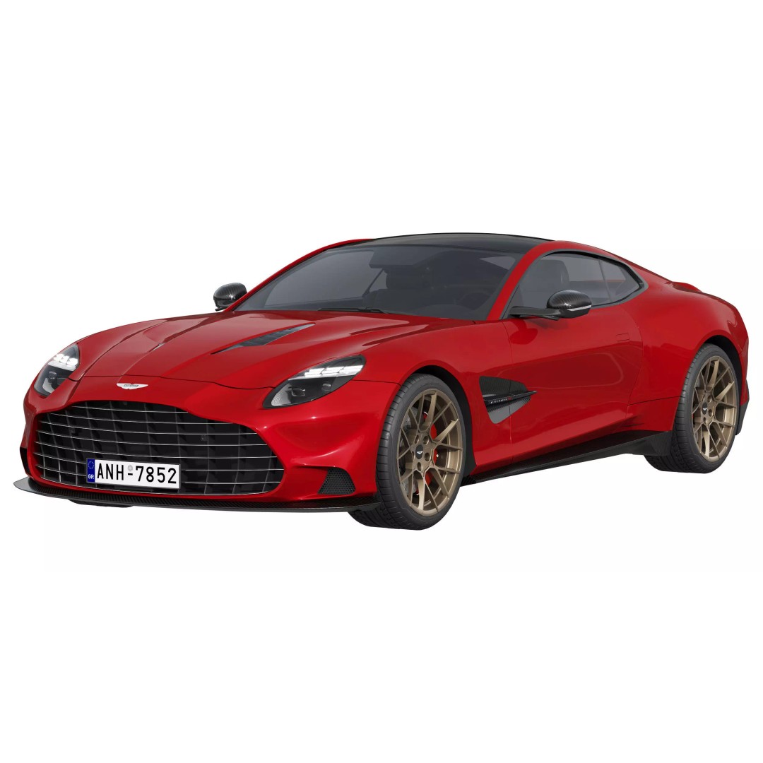 Aston Martin Vanquish 2025 3D Model – High Poly PBR Car Asset, FBX - View 2