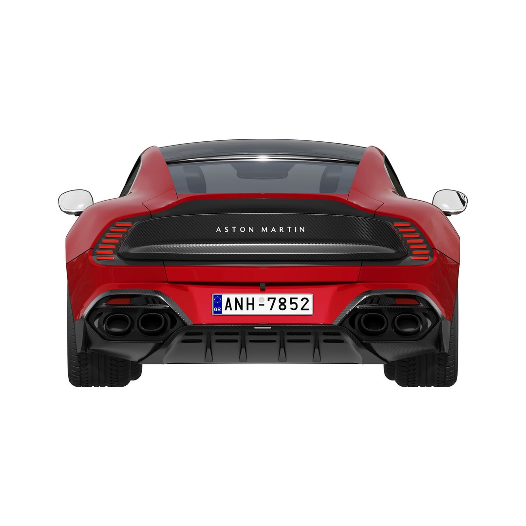 Aston Martin Vanquish 2025 3D Model – High Poly PBR Car Asset, FBX - View 9