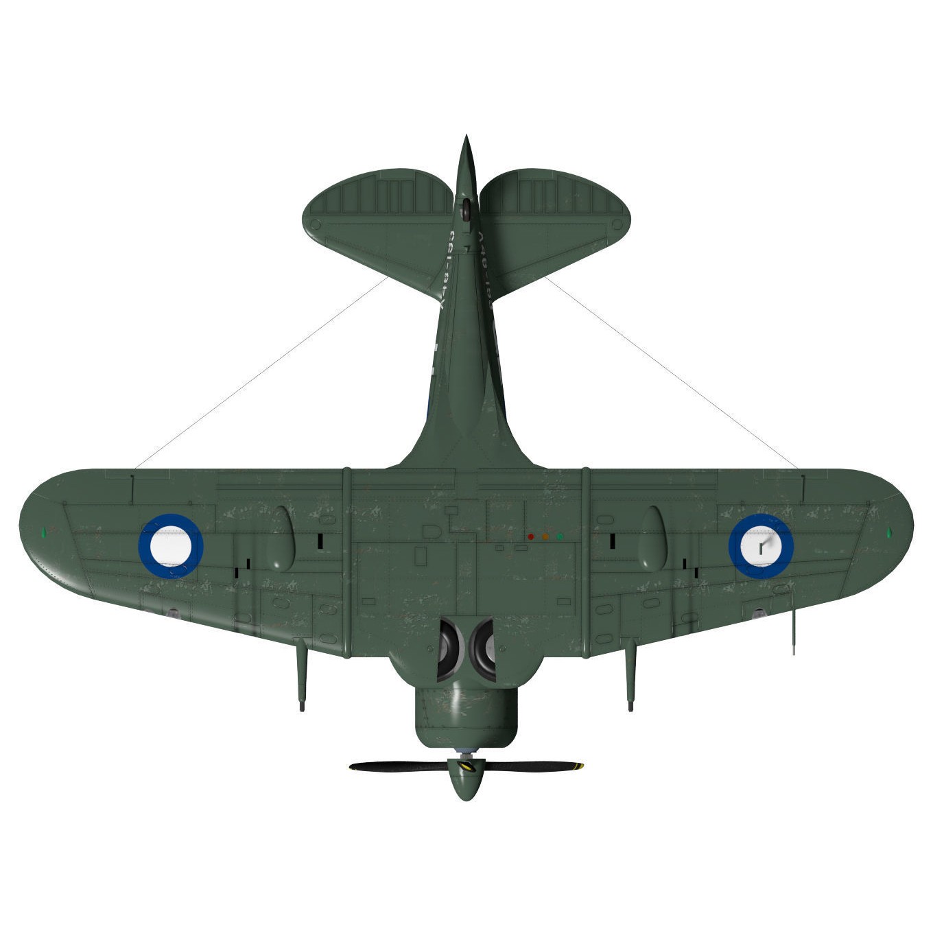 CAC CA-13 Boomerang - 3D Model - View 15