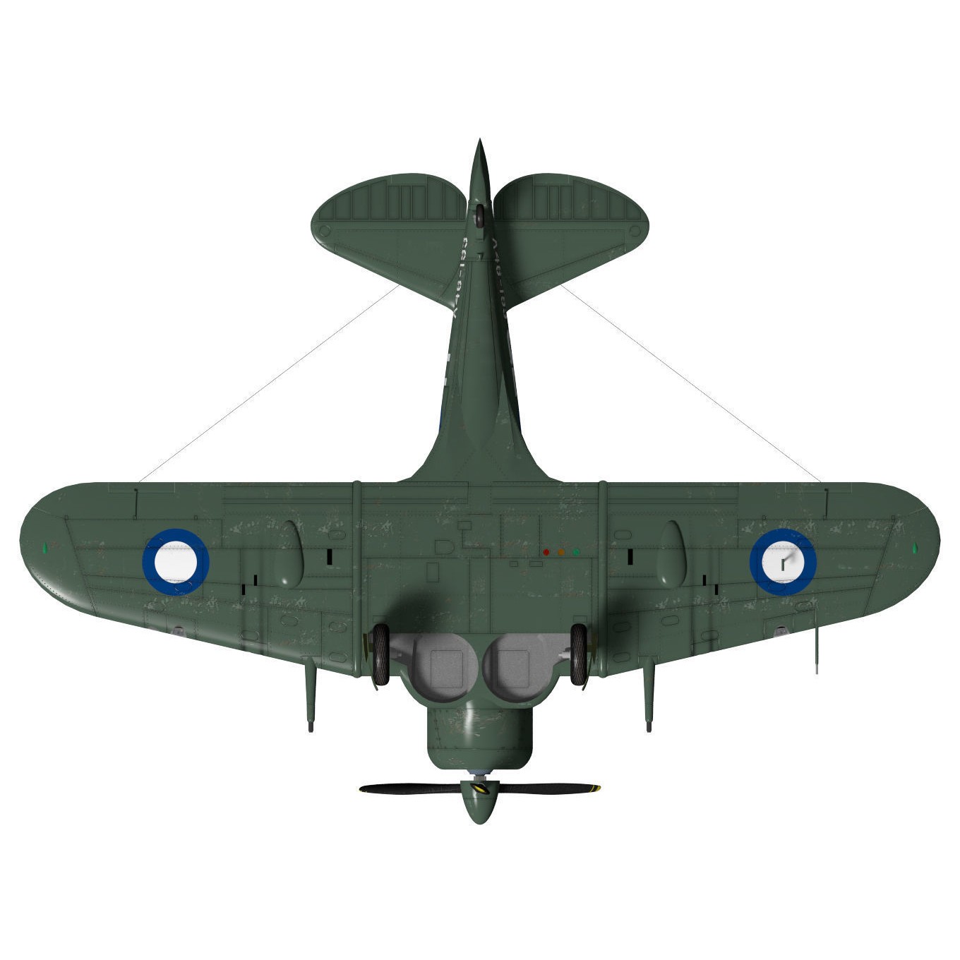 CAC CA-13 Boomerang - 3D Model - View 17