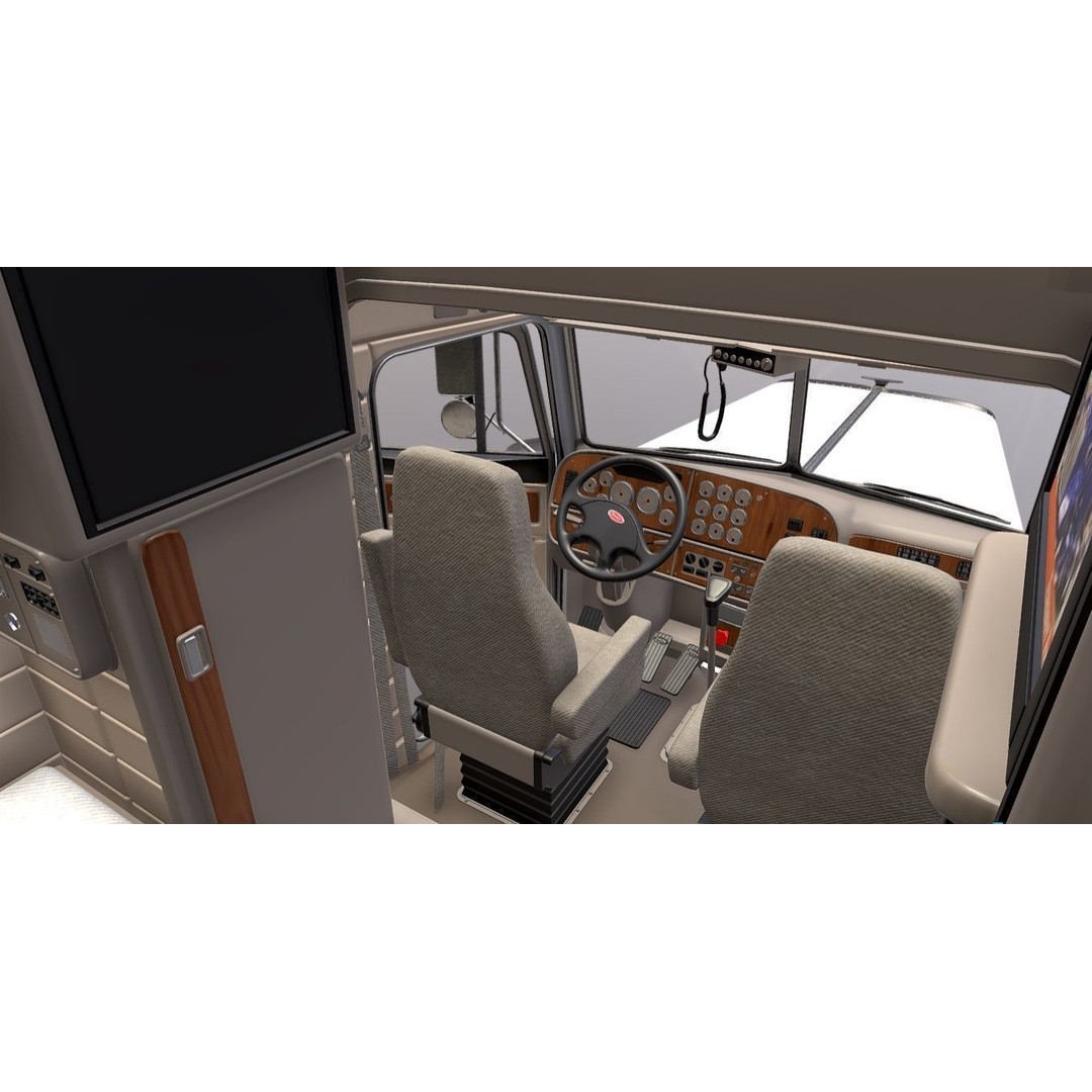 Truck 379 3D Model – Detailed Interior, PBR Textures, FBX - View 13