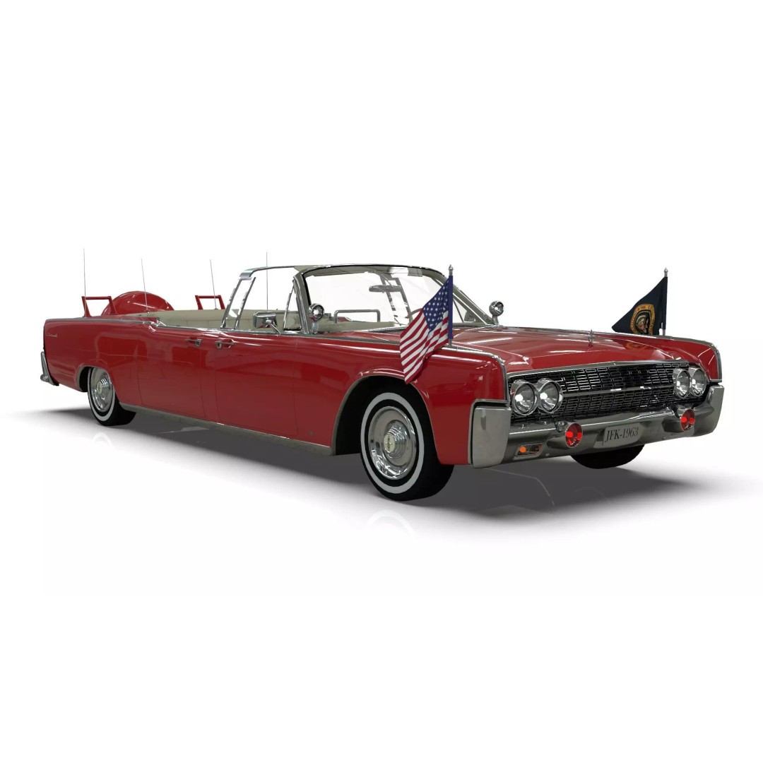 Continental X100 3D Model – Low Poly Luxury Car, Blender & FBX - View 16