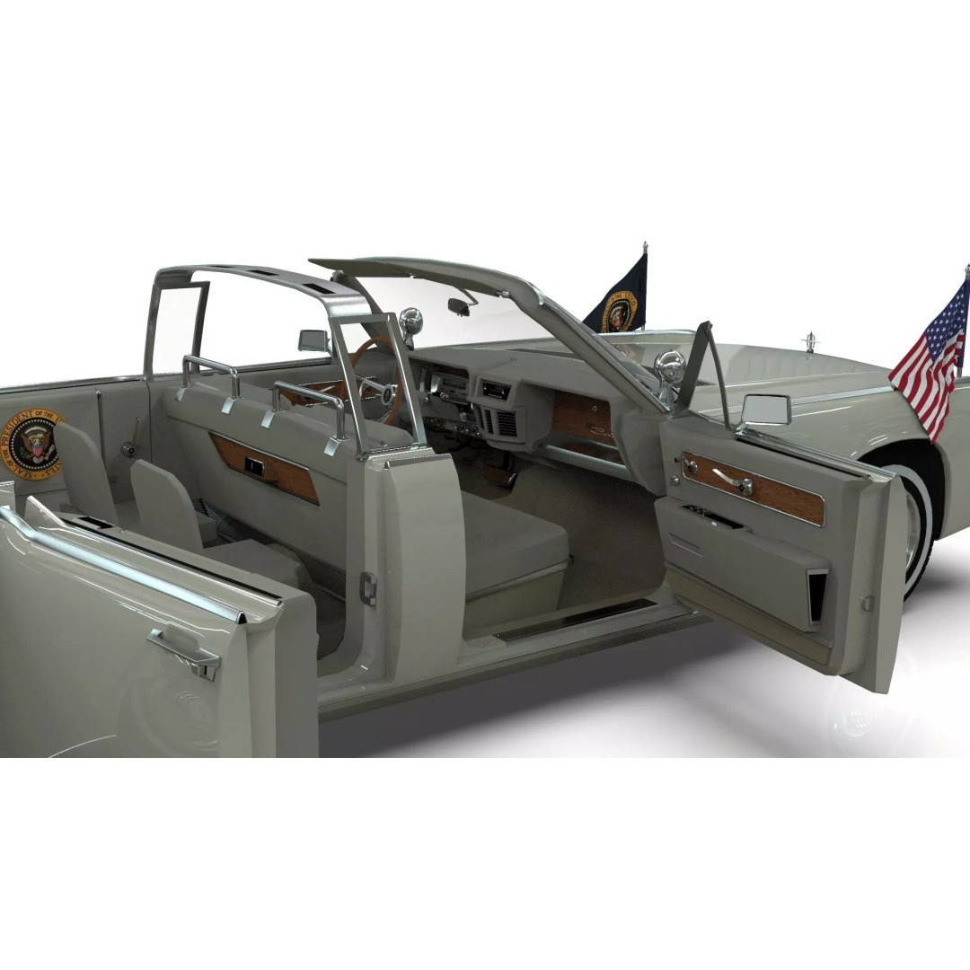 Continental X100 3D Model – Low Poly Luxury Car, Blender & FBX - View 21