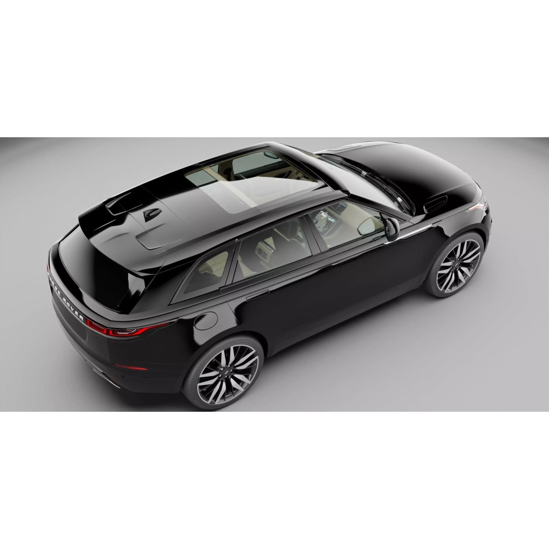Range Rover Velar 3D Model – High Poly Luxury SUV, Game Ready, Blender - View 3