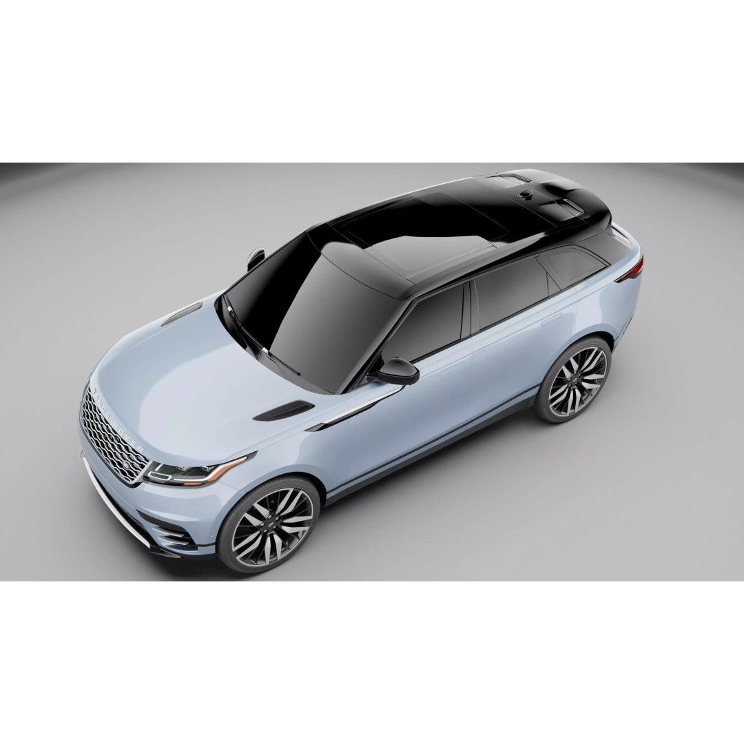Range Rover Velar 3D Model – High Poly Luxury SUV, Game Ready, Blender - View 4