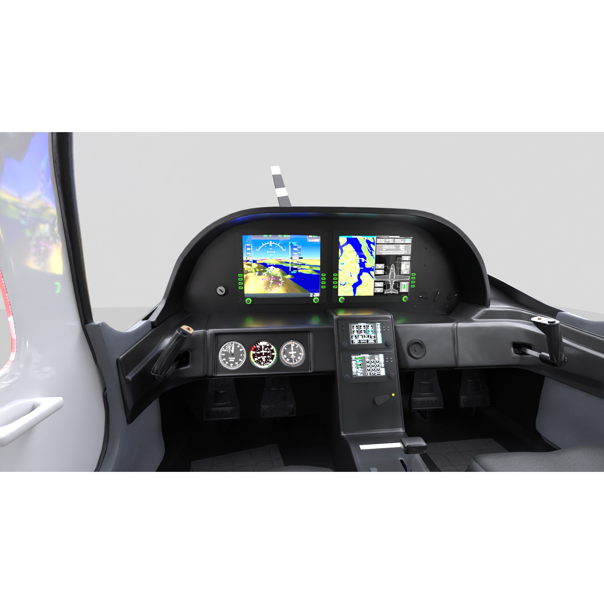 Cirrus SR22 - Game-Ready 3D Model - View 10