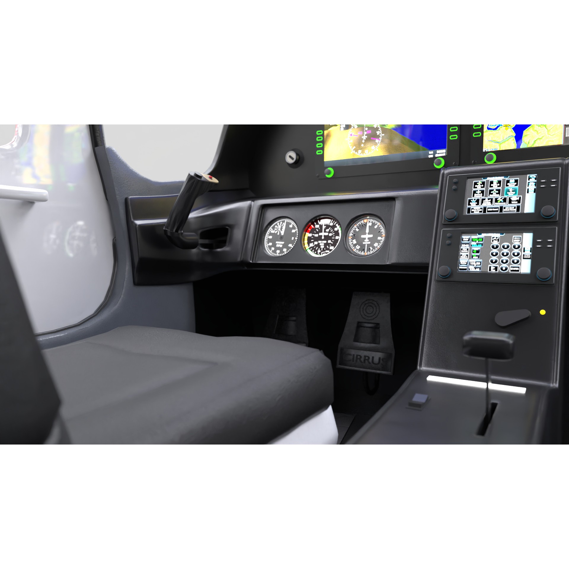 Cirrus SR22 - Game-Ready 3D Model - View 13