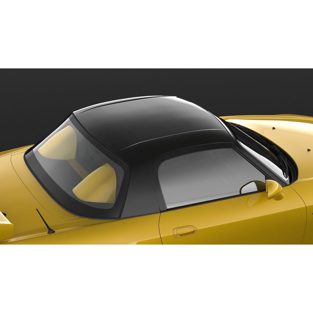 Honda S2000 AP2 CR 3D Model – High Poly Racing Car, FBX & OBJ Formats - View 13