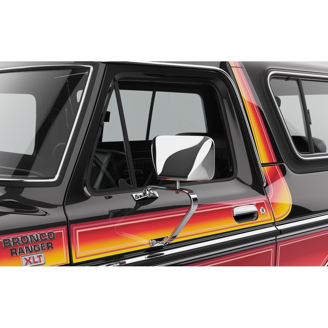 Bronco Mk2 1978 3D Model – High Poly Game-Ready SUV, FBX, OBJ - View 16