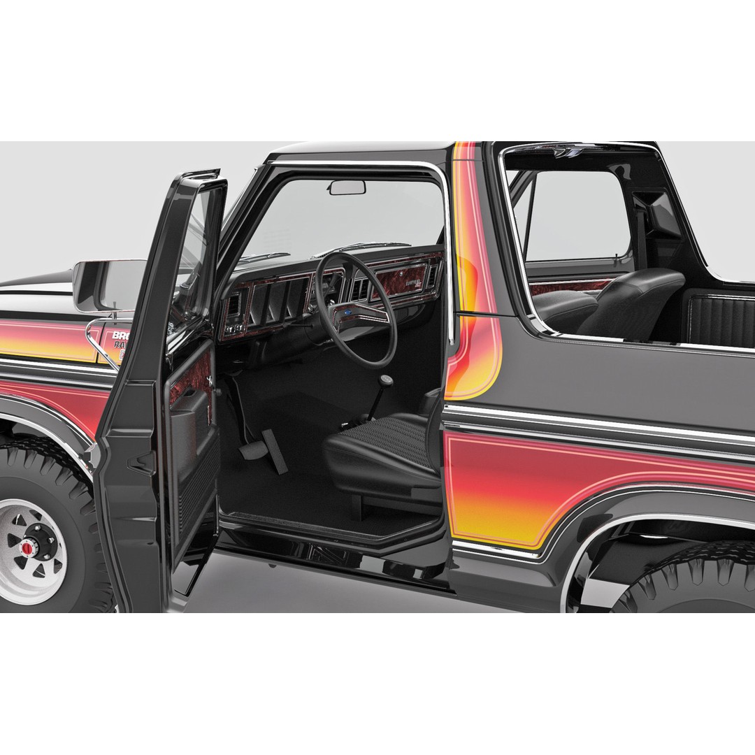 Bronco Mk2 1978 3D Model – High Poly Game-Ready SUV, FBX, OBJ - View 37