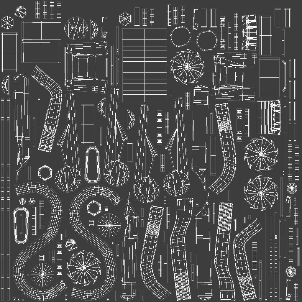 Buckle and Straps - Low-Poly Game-Ready 3D Model - View 15