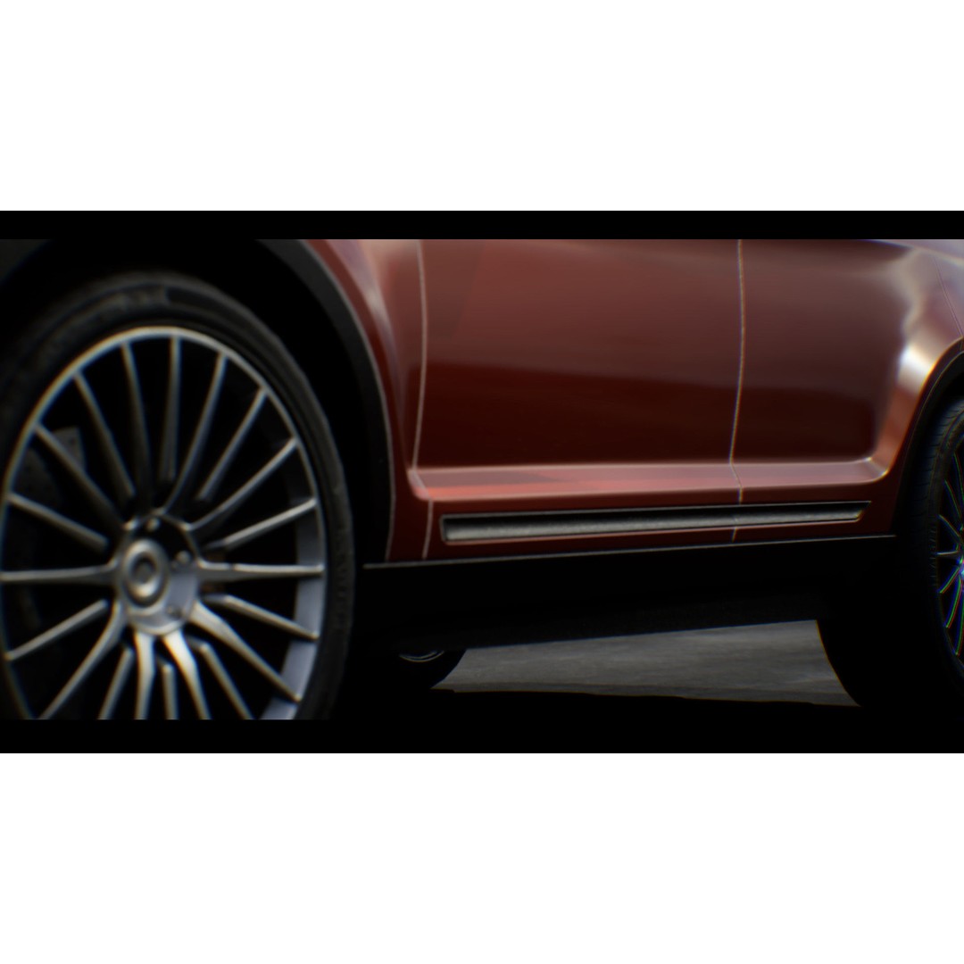 Driveable SUV 3D Model – Realistic Low-Poly Vehicle, FBX, PBR - View 13