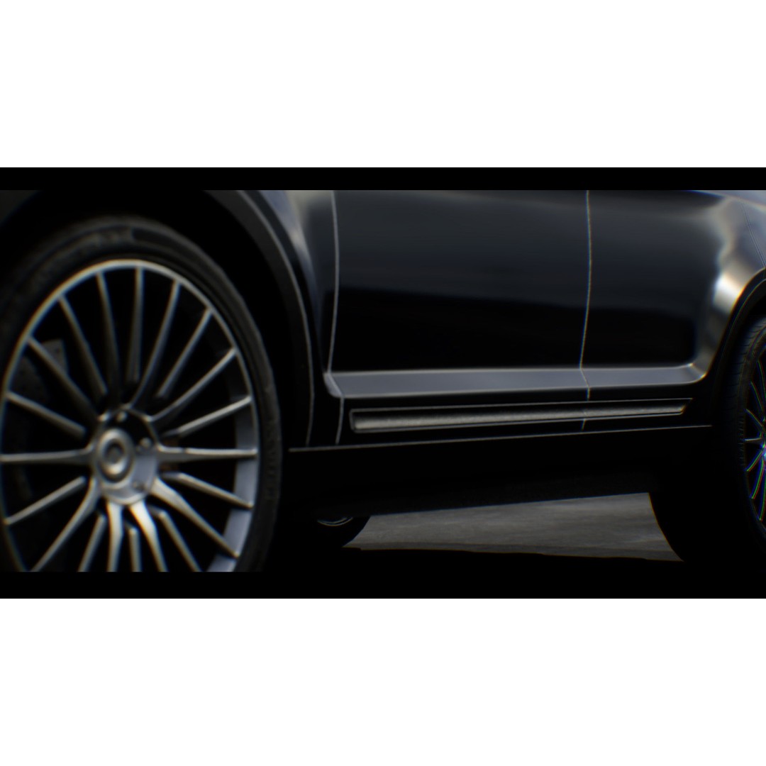 Driveable SUV 3D Model – Realistic Low-Poly Vehicle, FBX, PBR - View 5