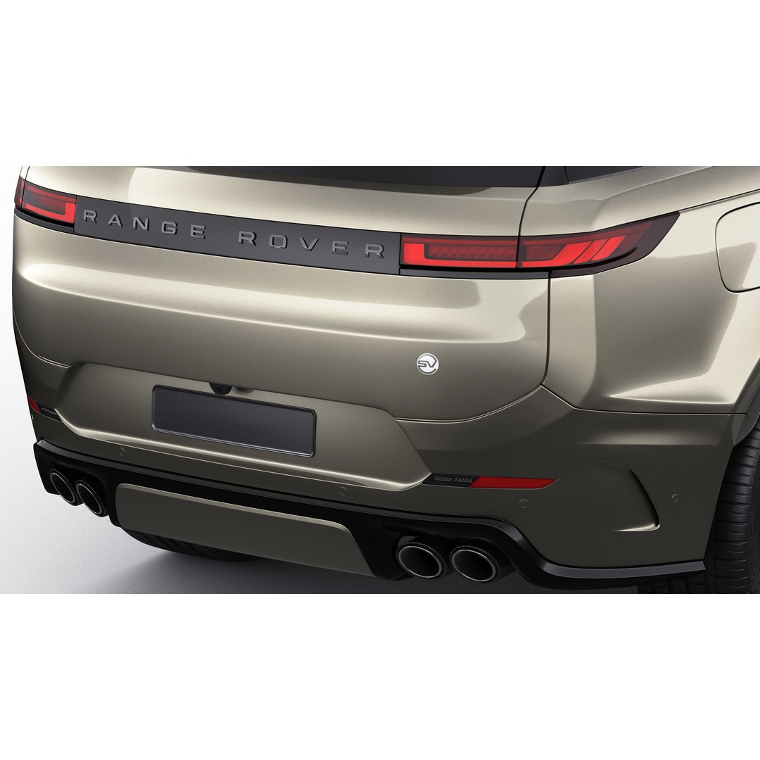 Land Rover Range Rover Sport SV 2024 3D Model – High Poly SUV, FBX/OBJ/Blender Formats - View 11