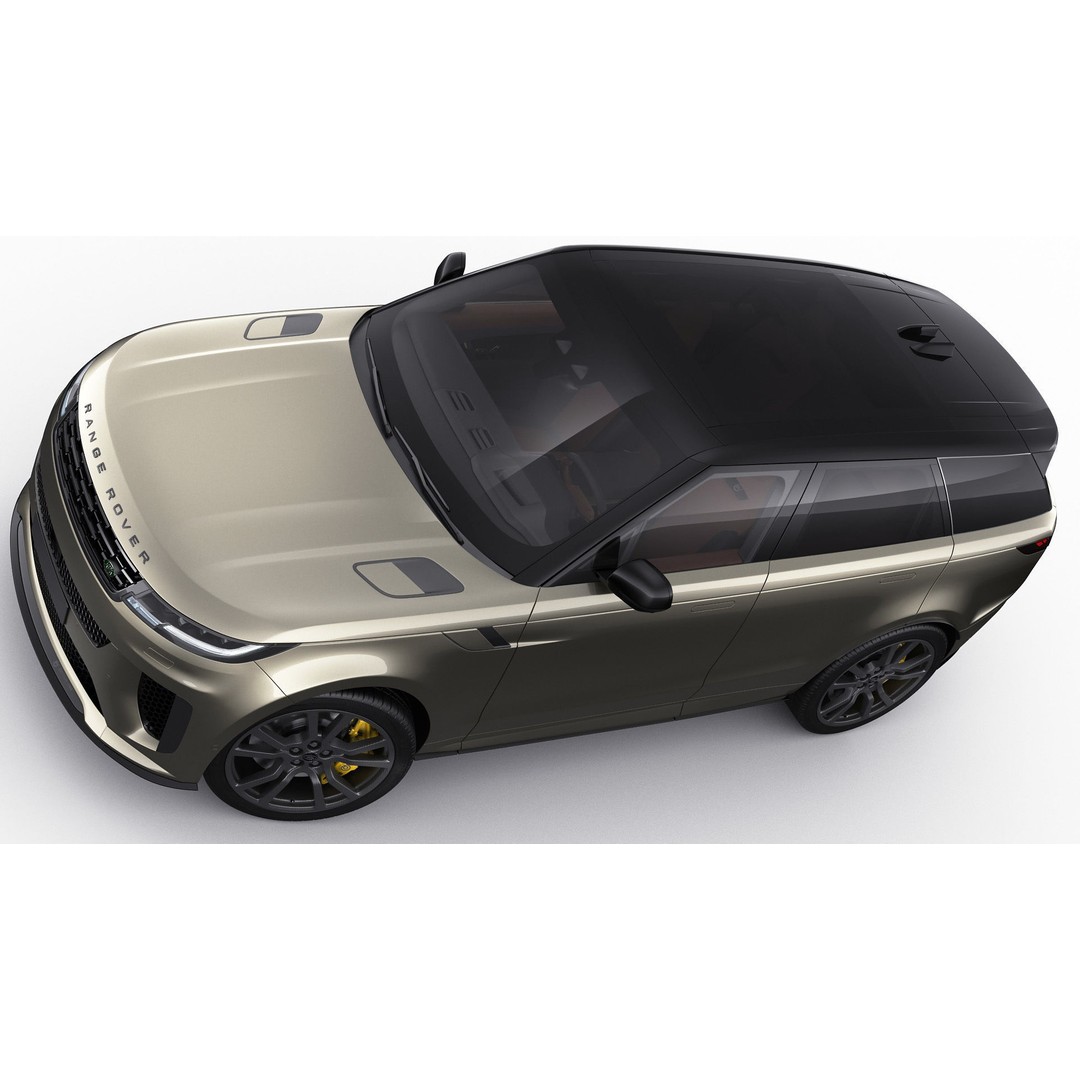 Land Rover Range Rover Sport SV 2024 3D Model – High Poly SUV, FBX/OBJ/Blender Formats - View 13