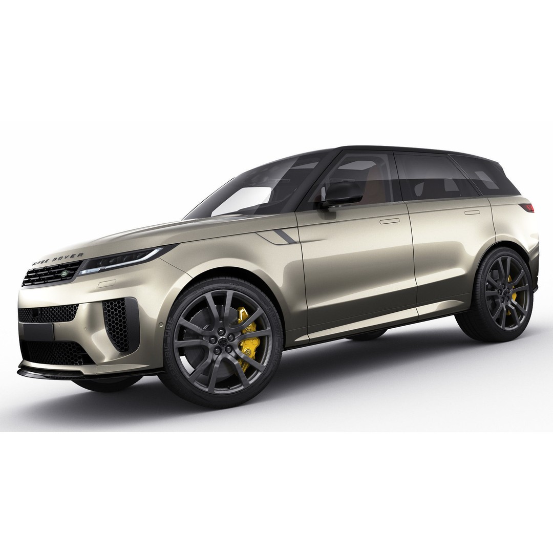 Land Rover Range Rover Sport SV 2024 3D Model – High Poly SUV, FBX/OBJ/Blender Formats - View 15