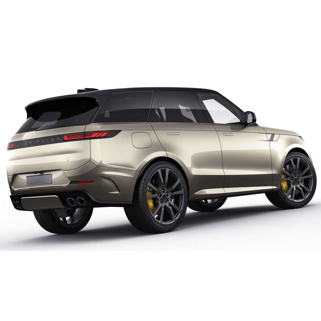 Land Rover Range Rover Sport SV 2024 3D Model – High Poly SUV, FBX/OBJ/Blender Formats - View 16