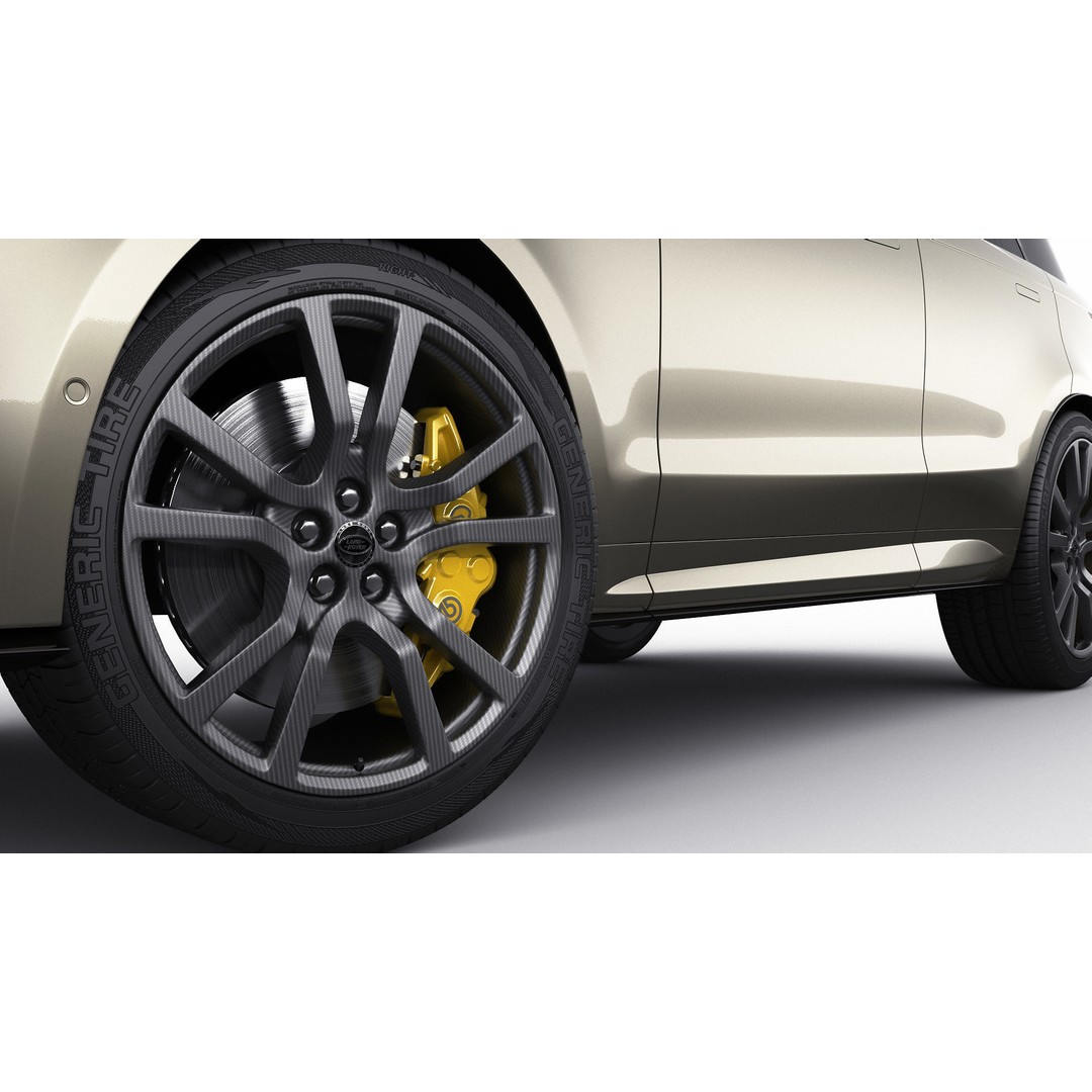 Land Rover Range Rover Sport SV 2024 3D Model – High Poly SUV, FBX/OBJ/Blender Formats - View 17