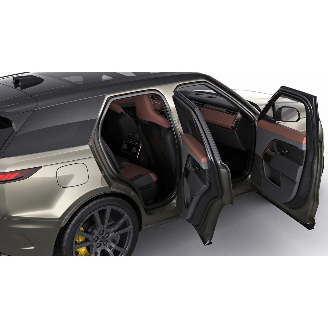 Land Rover Range Rover Sport SV 2024 3D Model – High Poly SUV, FBX/OBJ/Blender Formats - View 21