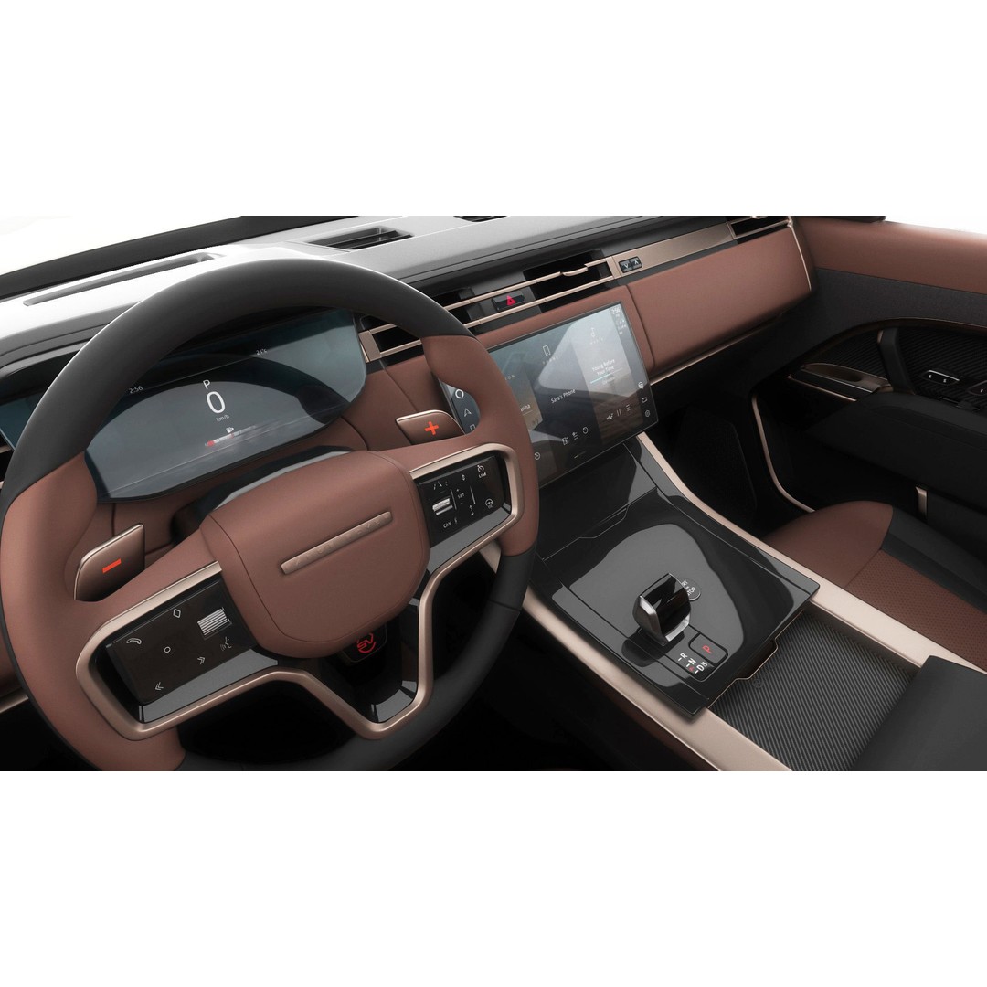 Land Rover Range Rover Sport SV 2024 3D Model – High Poly SUV, FBX/OBJ/Blender Formats - View 27