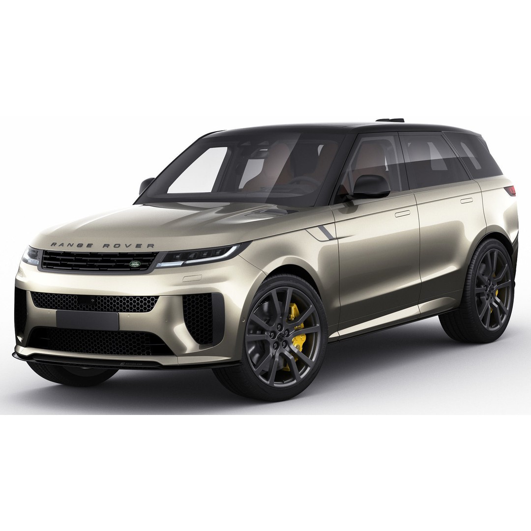 Land Rover Range Rover Sport SV 2024 3D Model – High Poly SUV, FBX/OBJ/Blender Formats - View 3