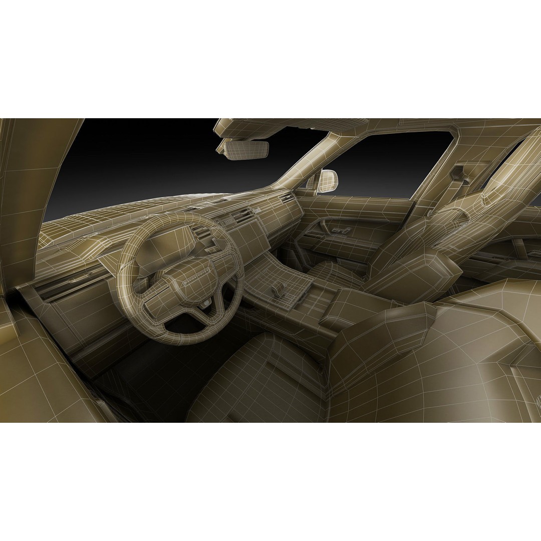 Land Rover Range Rover Sport SV 2024 3D Model – High Poly SUV, FBX/OBJ/Blender Formats - View 37