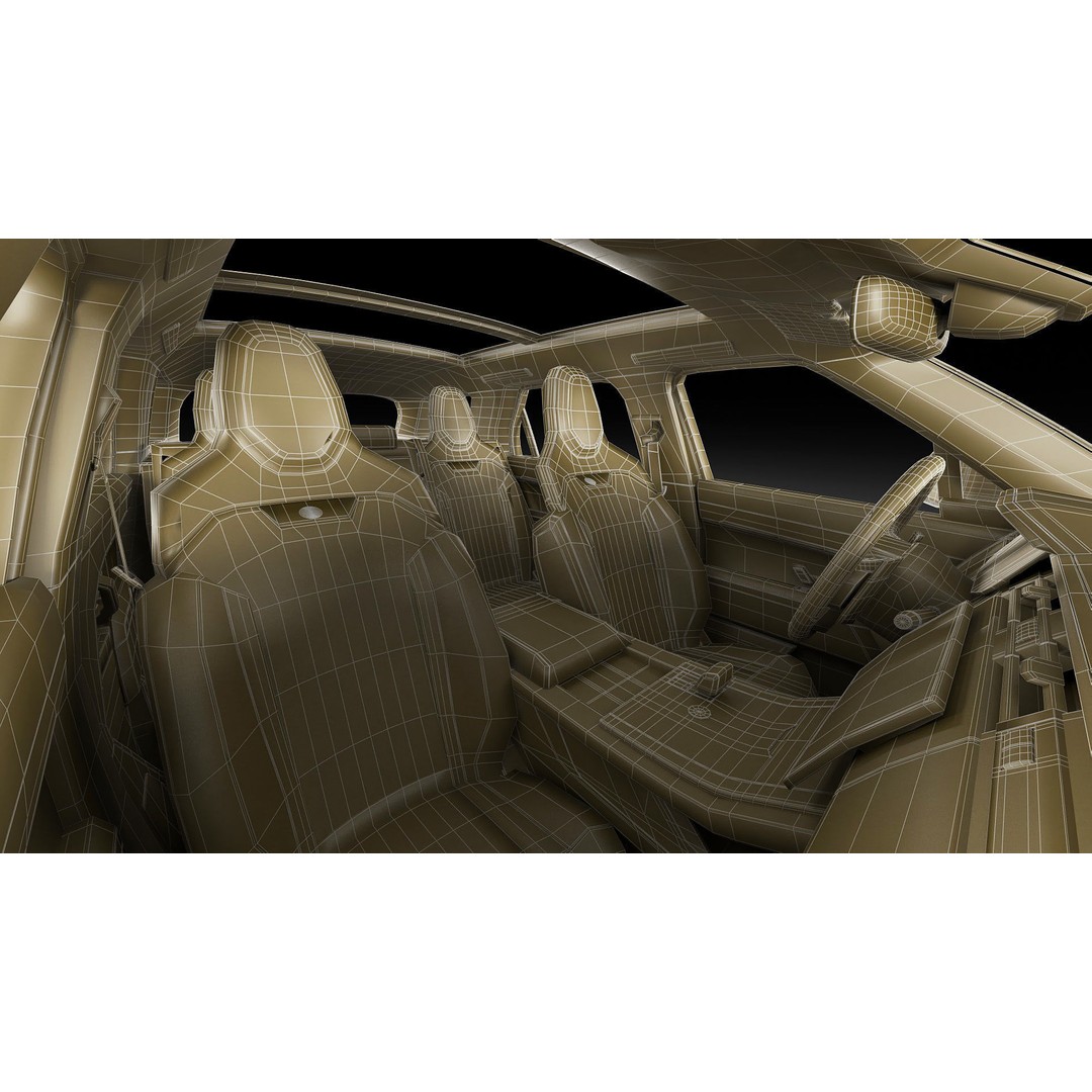 Land Rover Range Rover Sport SV 2024 3D Model – High Poly SUV, FBX/OBJ/Blender Formats - View 38