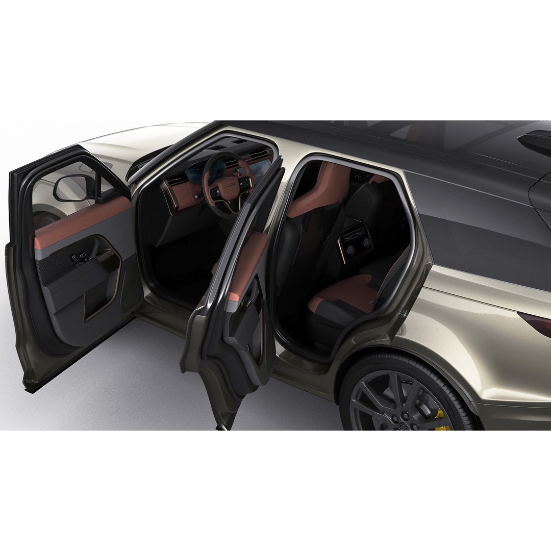 Land Rover Range Rover Sport SV 2024 3D Model – High Poly SUV, FBX/OBJ/Blender Formats - View 4