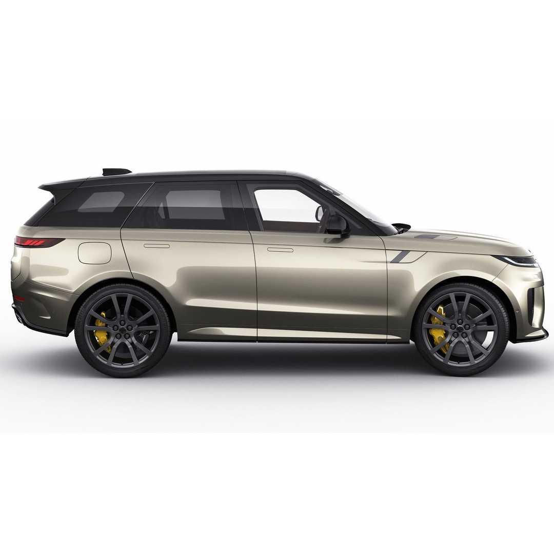 Land Rover Range Rover Sport SV 2024 3D Model – High Poly SUV, FBX/OBJ/Blender Formats - View 8