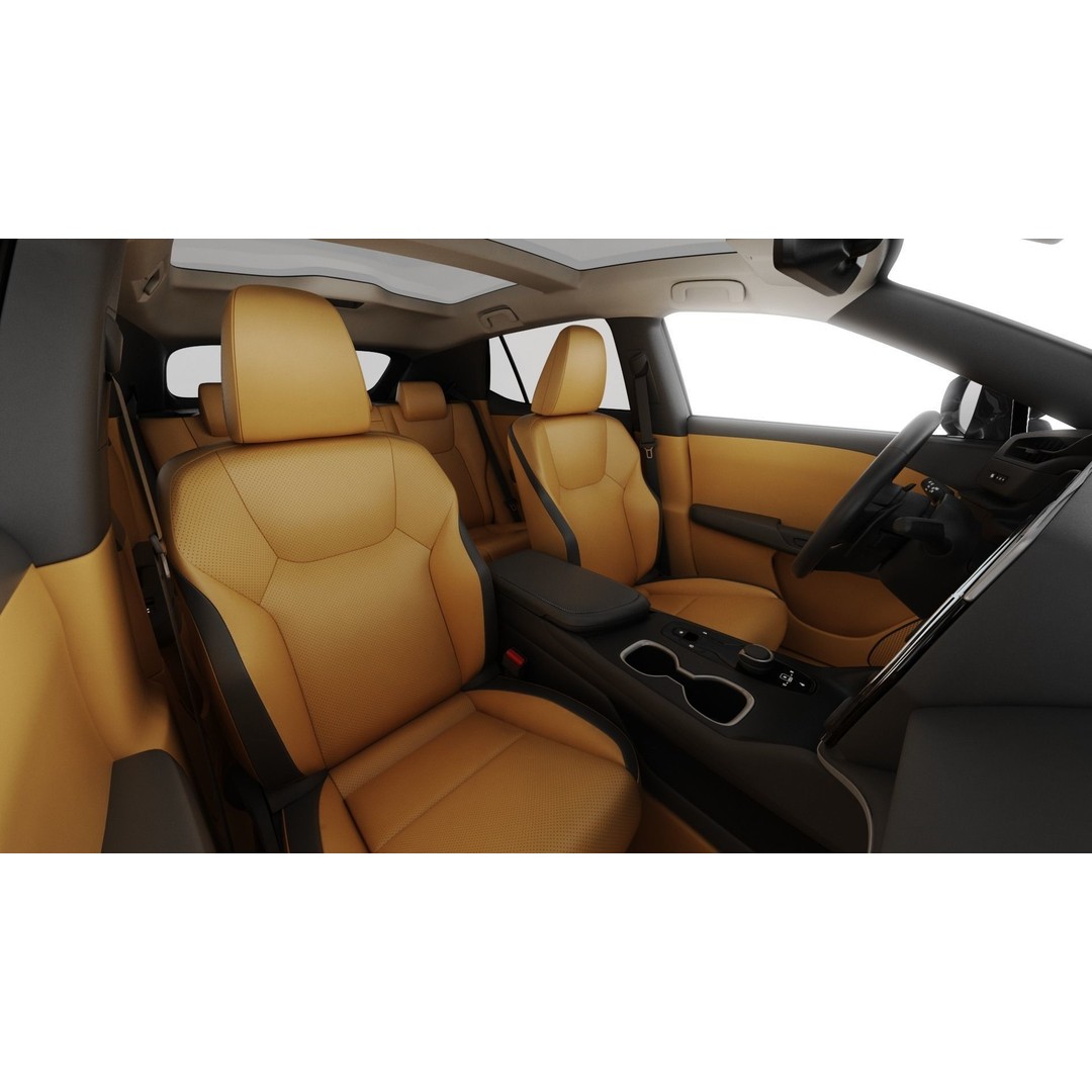 Lexus RZ 450e 2023 3D Model – High Poly SUV with Interior, FBX & OBJ - View 16