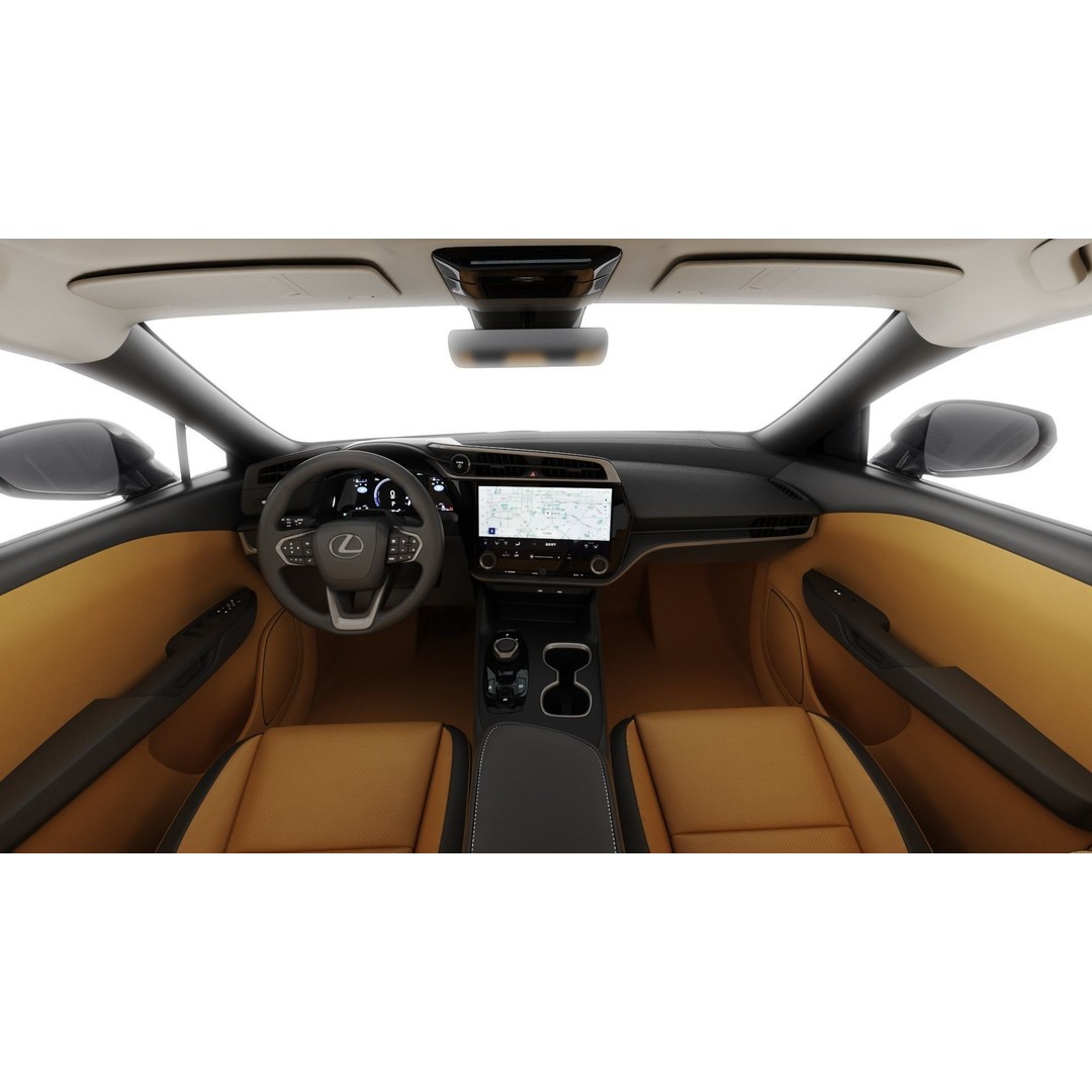 Lexus RZ 450e 2023 3D Model – High Poly SUV with Interior, FBX & OBJ - View 17