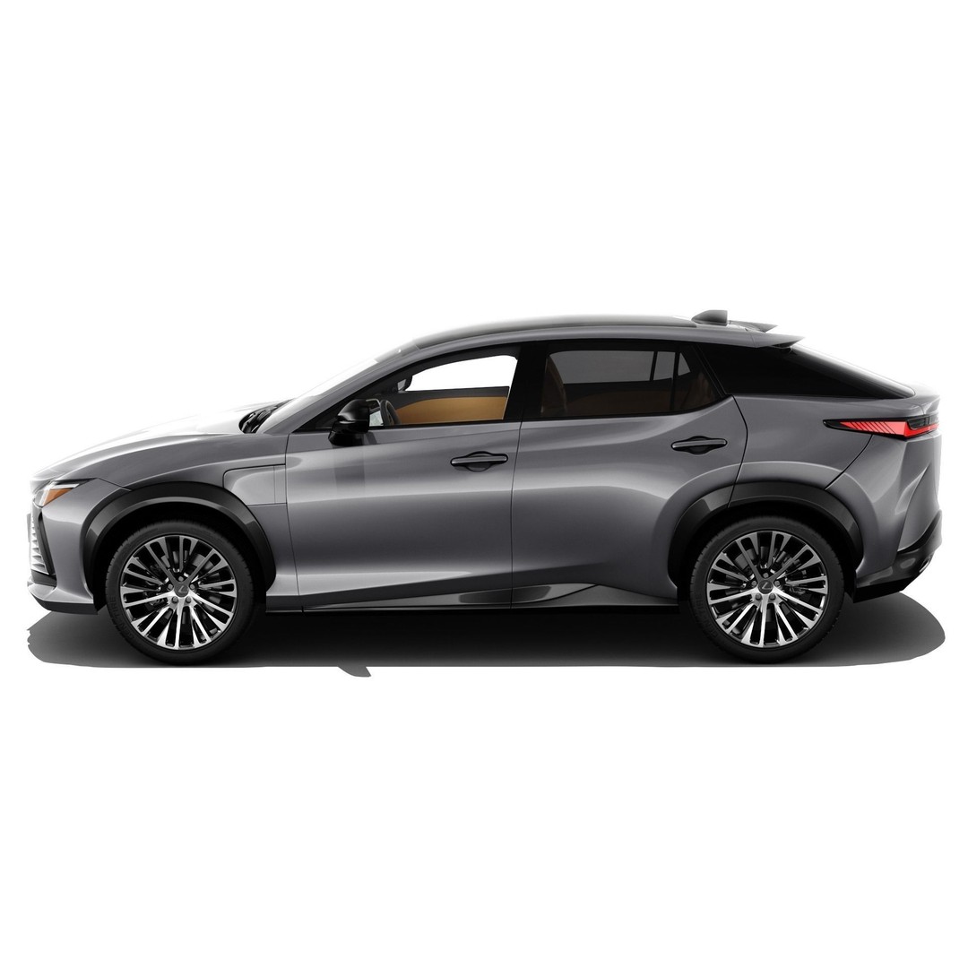 Lexus RZ 450e 2023 3D Model – High Poly SUV with Interior, FBX & OBJ - View 5