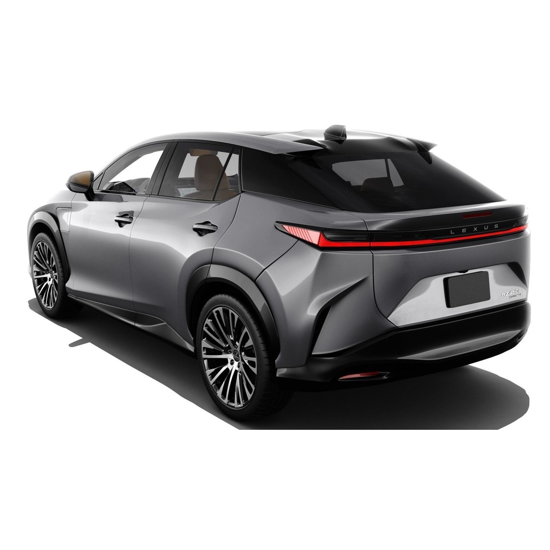 Lexus RZ 450e 2023 3D Model – High Poly SUV with Interior, FBX & OBJ - View 6