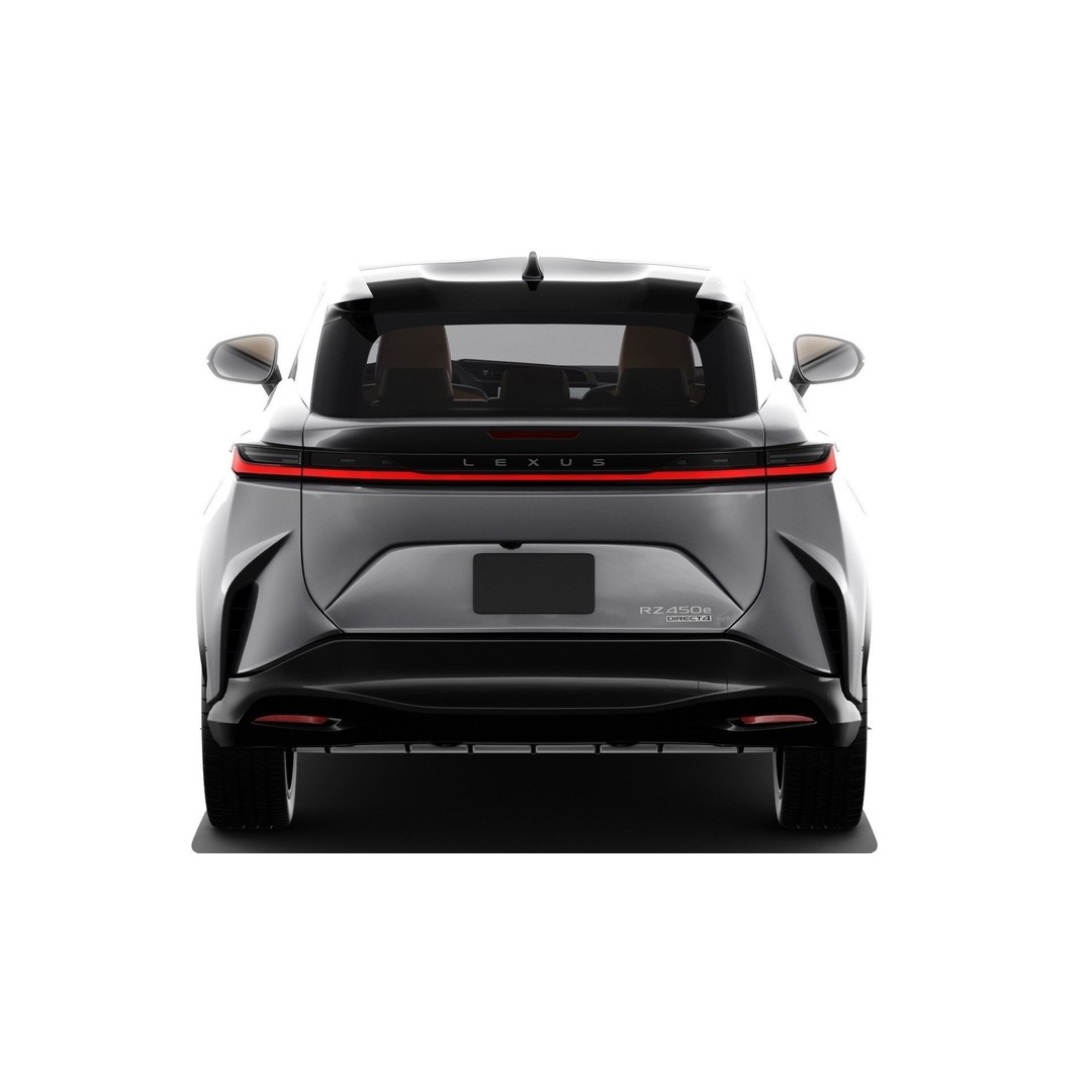 Lexus RZ 450e 2023 3D Model – High Poly SUV with Interior, FBX & OBJ - View 7