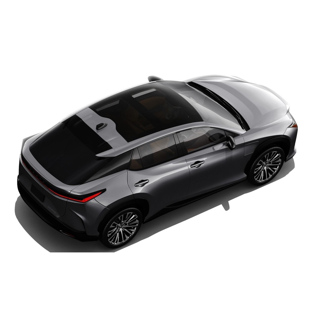 Lexus RZ 450e 2023 3D Model – High Poly SUV with Interior, FBX & OBJ - View 8