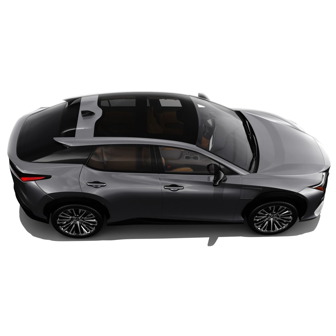 Lexus RZ 450e 2023 3D Model – High Poly SUV with Interior, FBX & OBJ - View 9