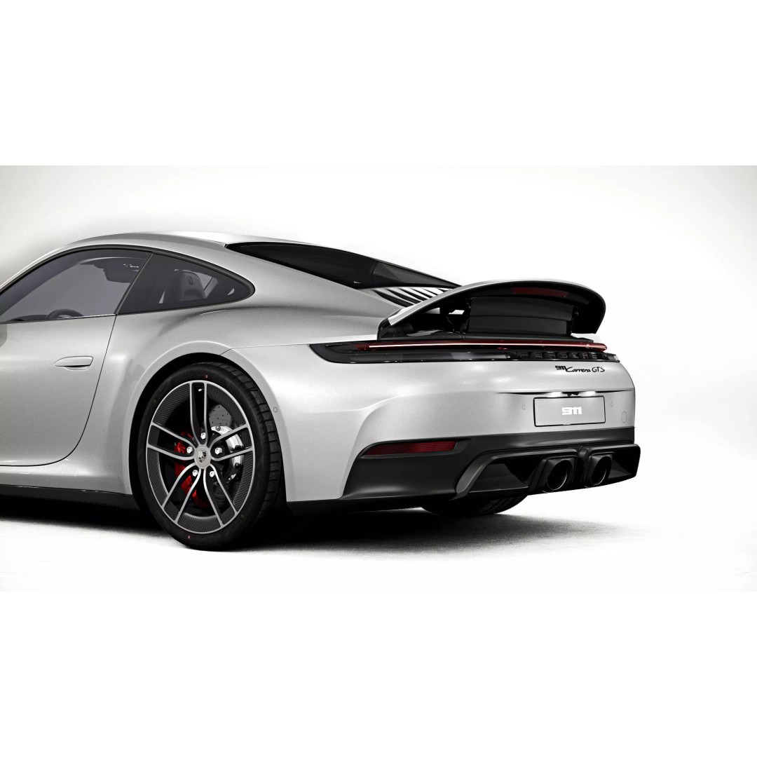 2026 Porsche 911 Carrera 4 GTS 3D Model – High Poly Game Asset, FBX, Blender - View 10