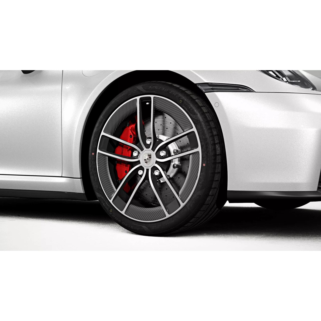 2026 Porsche 911 Carrera 4 GTS 3D Model – High Poly Game Asset, FBX, Blender - View 14