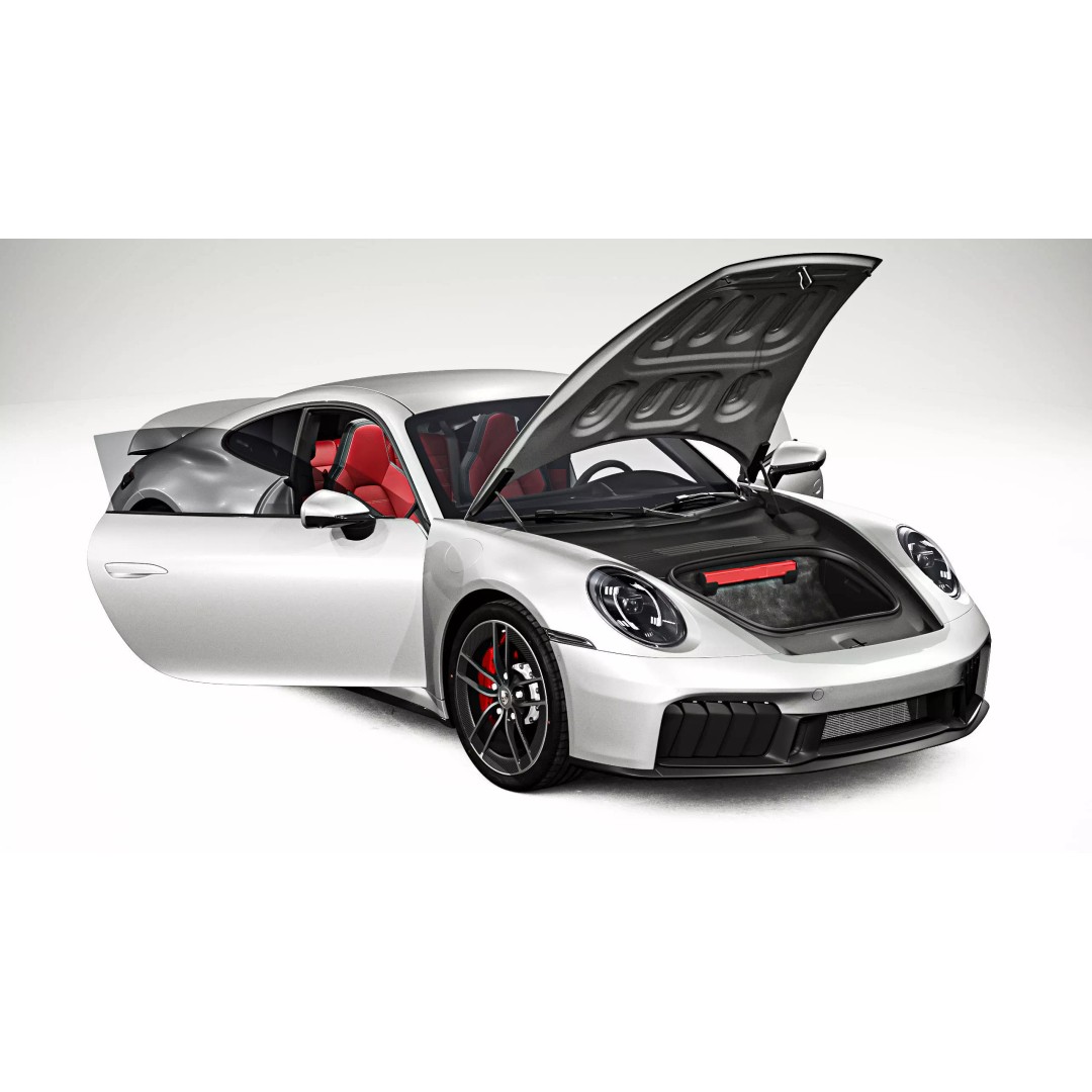 2026 Porsche 911 Carrera 4 GTS 3D Model – High Poly Game Asset, FBX, Blender - View 16