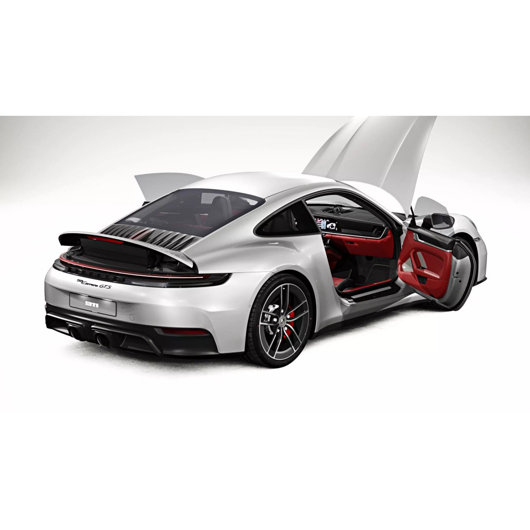 2026 Porsche 911 Carrera 4 GTS 3D Model – High Poly Game Asset, FBX, Blender - View 17