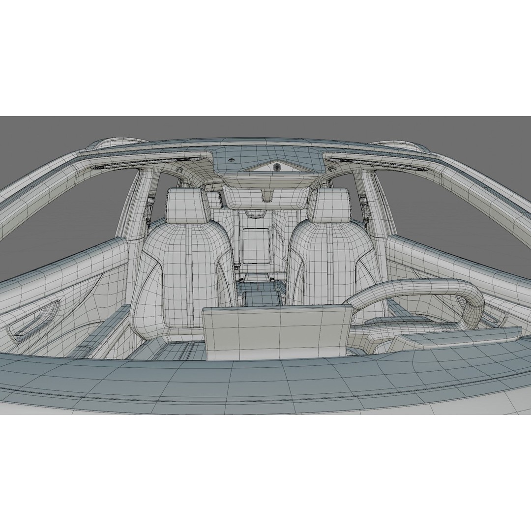 MG S5 ES5 EV 2026 3D Model – Detailed SUV with Interior, FBX, OBJ